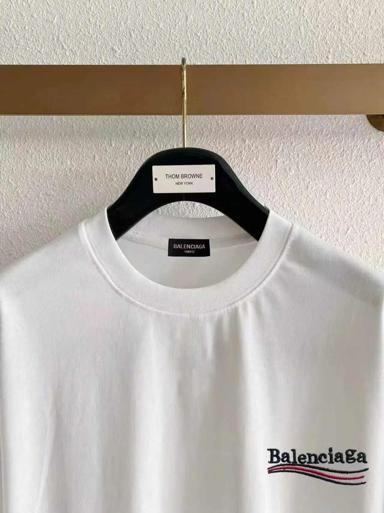Balenciag/ + New Arrival ， ， ， ， T Same Style。 :Black White Blue Gray Size:S（90-130 ） M（125-140 ） L（135-160 ） XL（160-180 ） XXL（180-210 ）